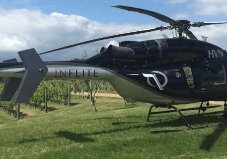 Helicopter Transport and Wine Tour